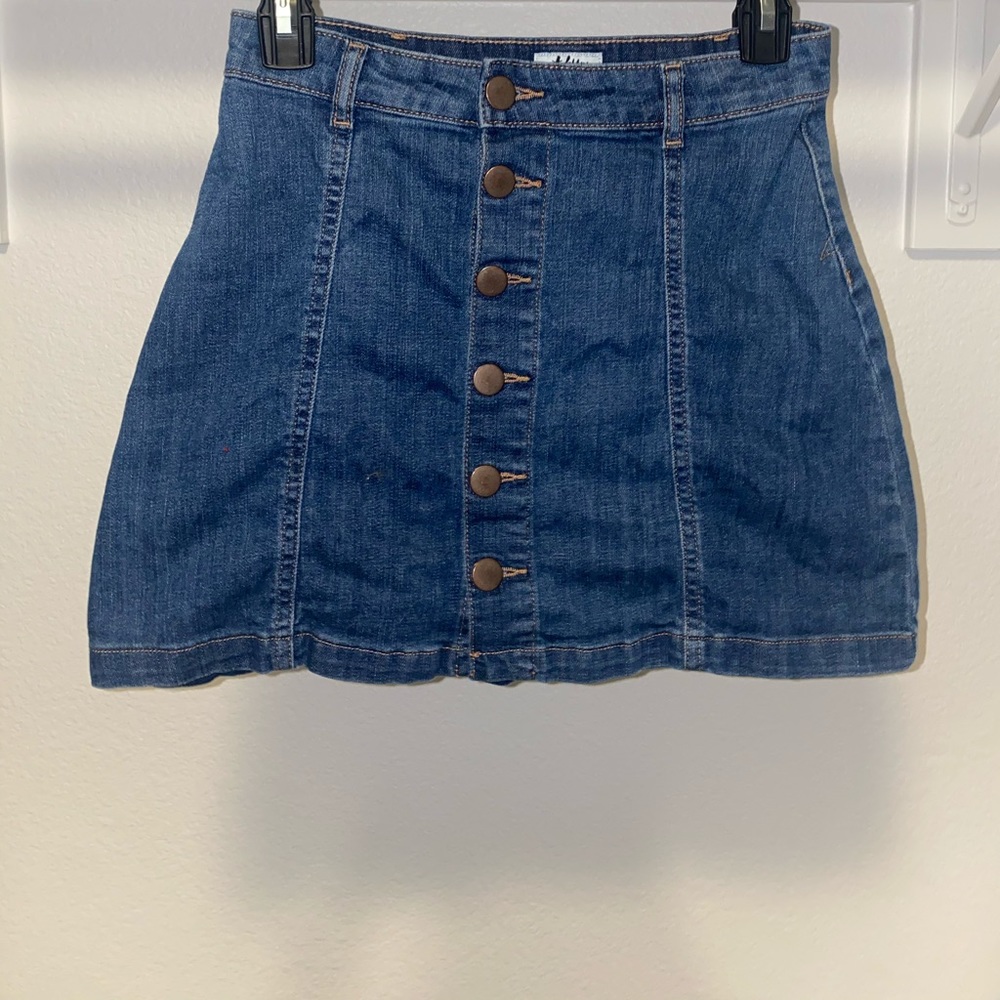 Denim skirt